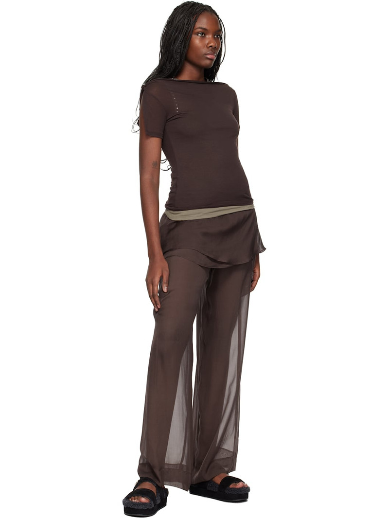 ANCIENT GREEK SANDALS Black Latria 2Flatform Sandals outlook