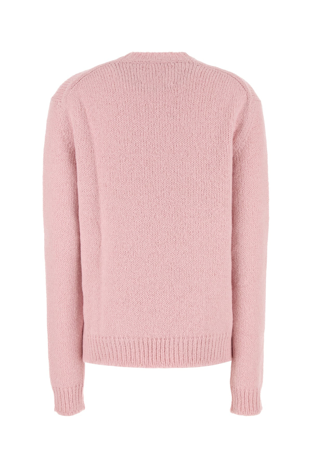 Pink alpaca blend oversize sweater - 2