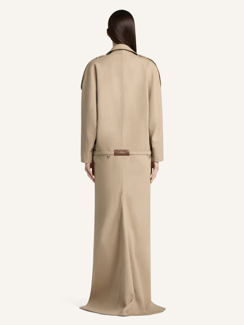 CIRCLE EDGE TRENCH COAT 4