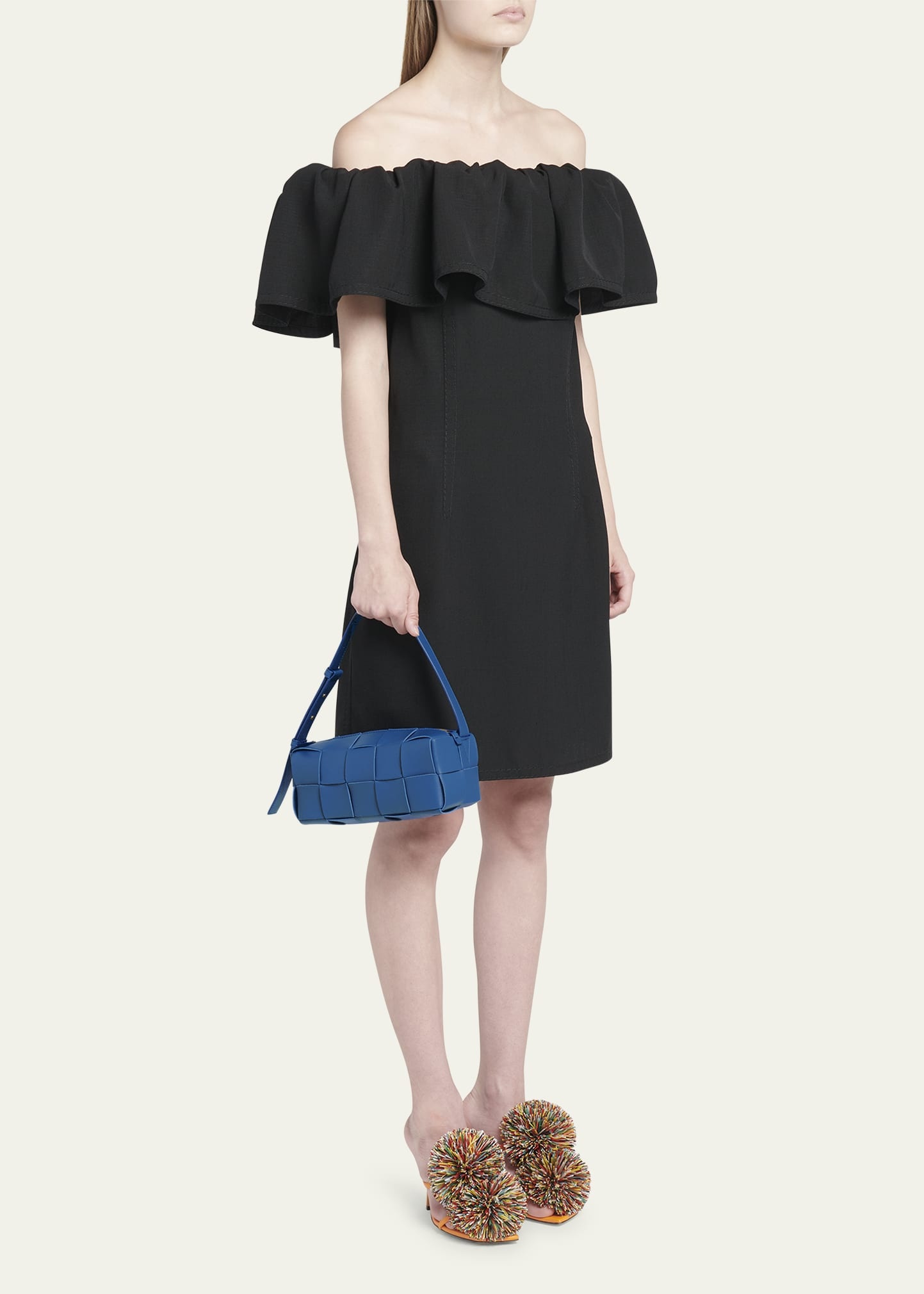 Brick Cassette Small Intrecciato Shoulder Bag - 5