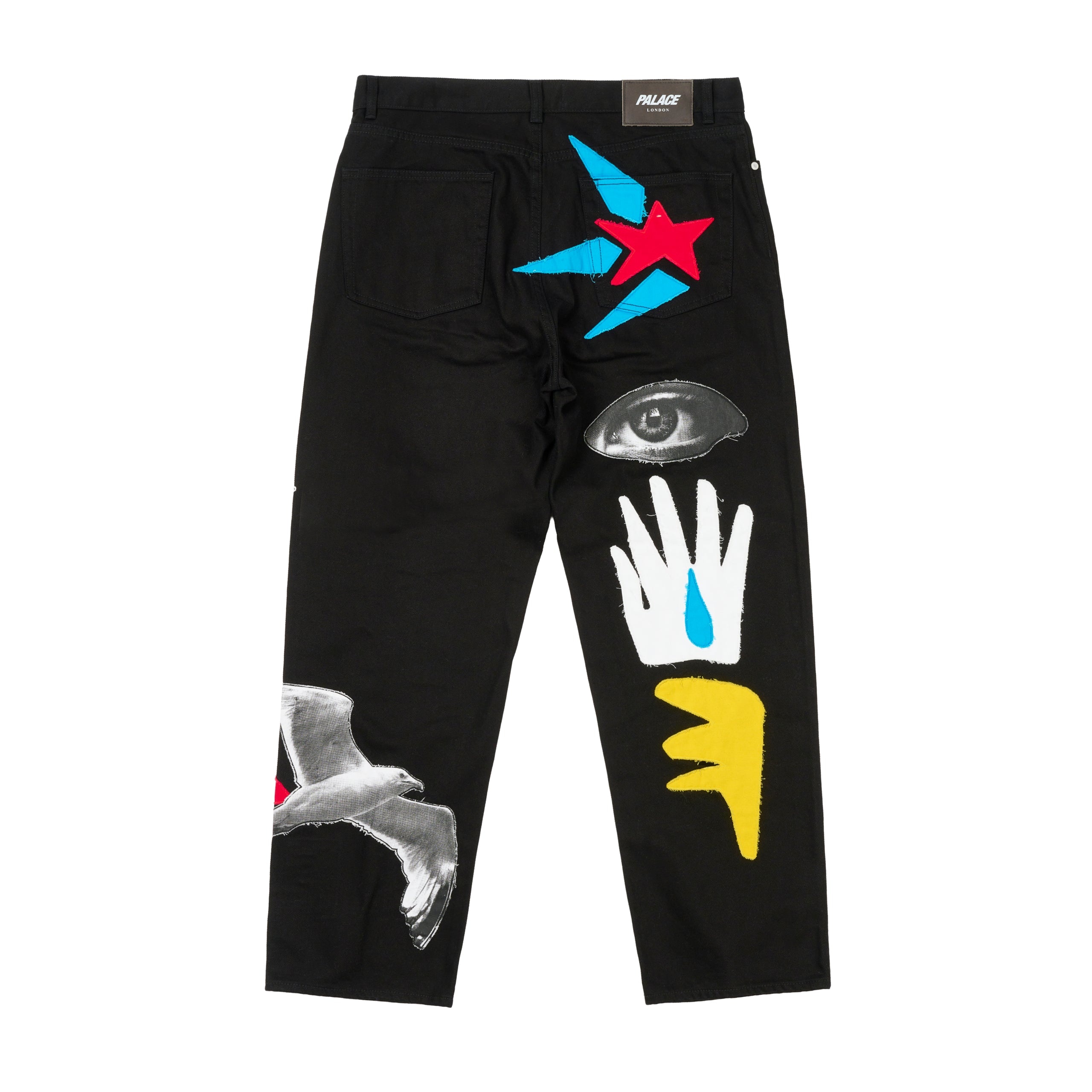 PALACE JCC+ P45 DENIM JEAN BLACK - 2