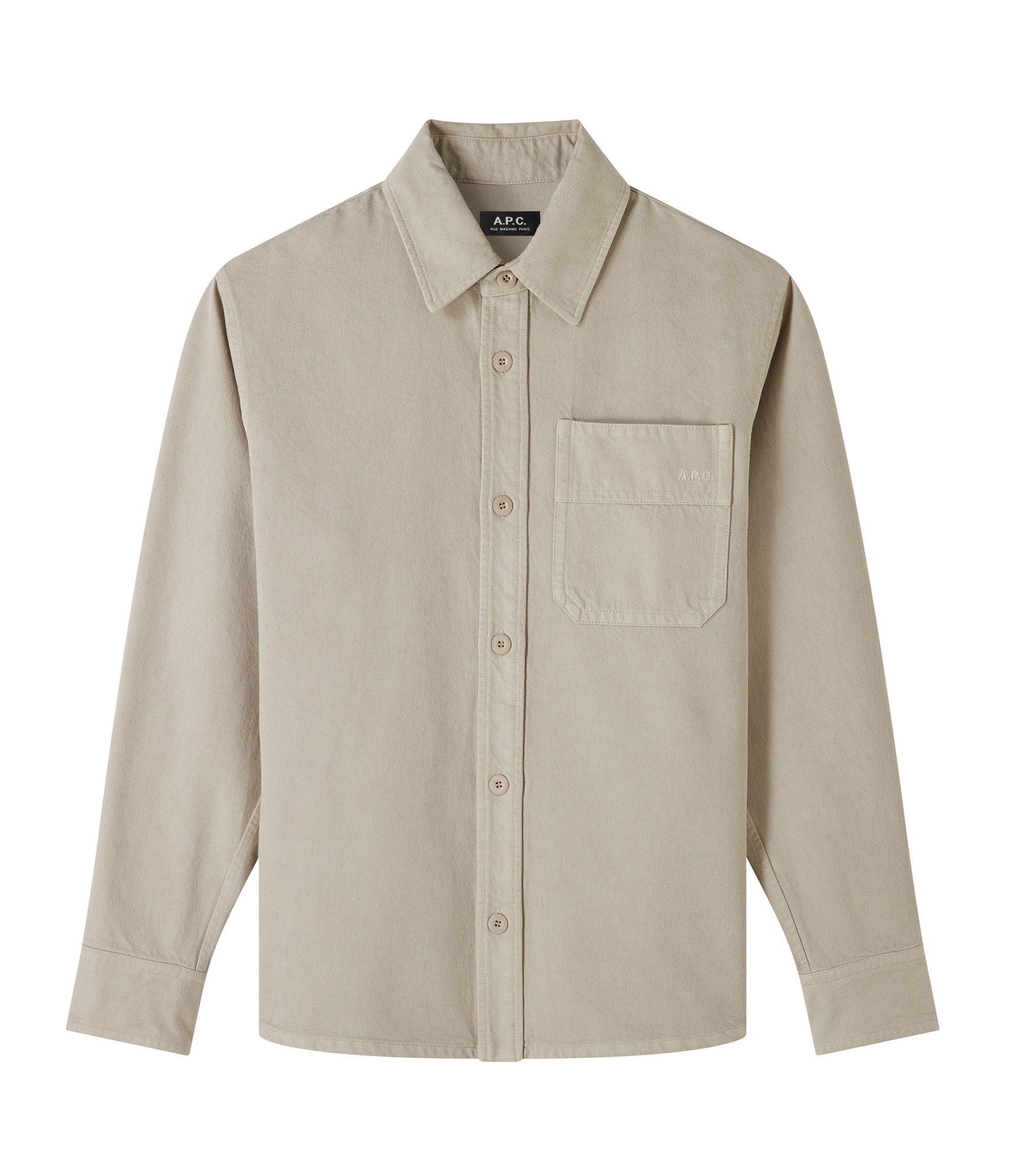 Basile Brodée Poitrine overshirt - 1