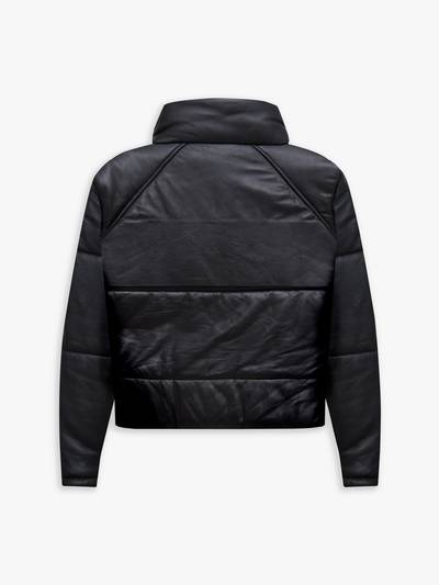 Rhude LEATHER PUFFER JACKET outlook