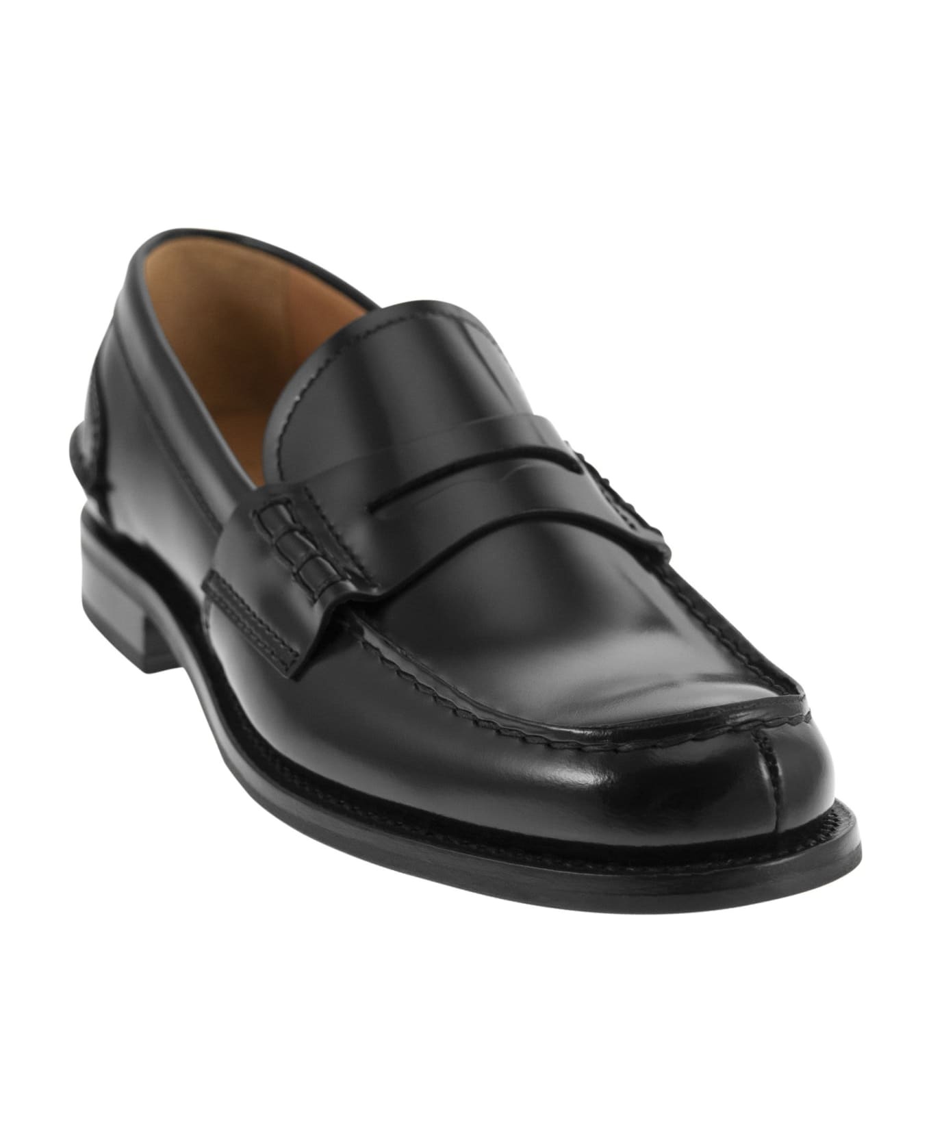 Pembrey W 5 Polished Fumè Loafer - 2