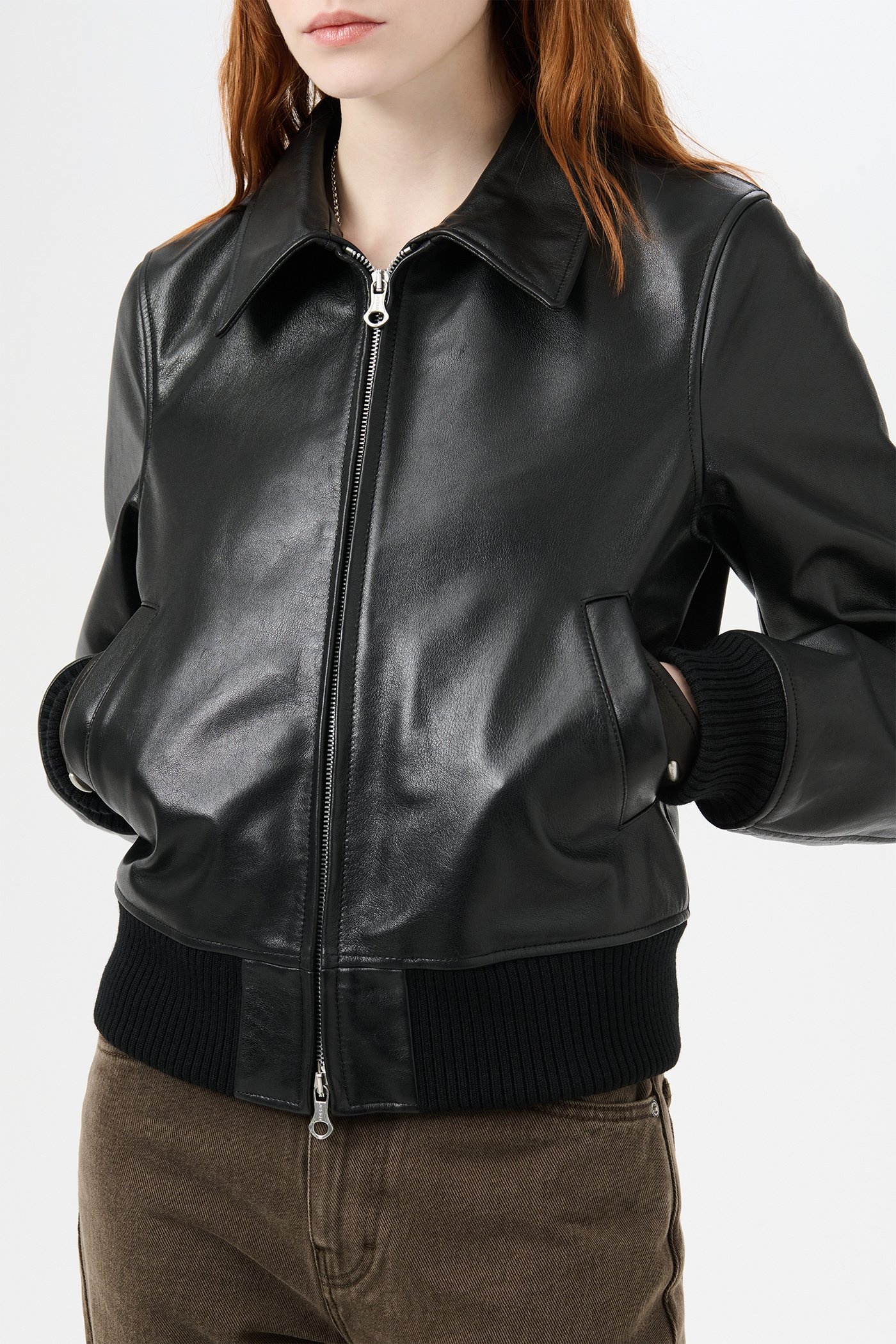 Radar Bomber Malleable Black Bull Hide - 3