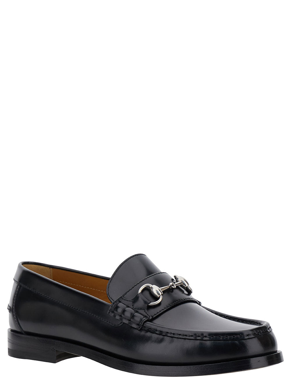 Gucci Men Black Loafer With Horsebit Detail In Leather Man - 2