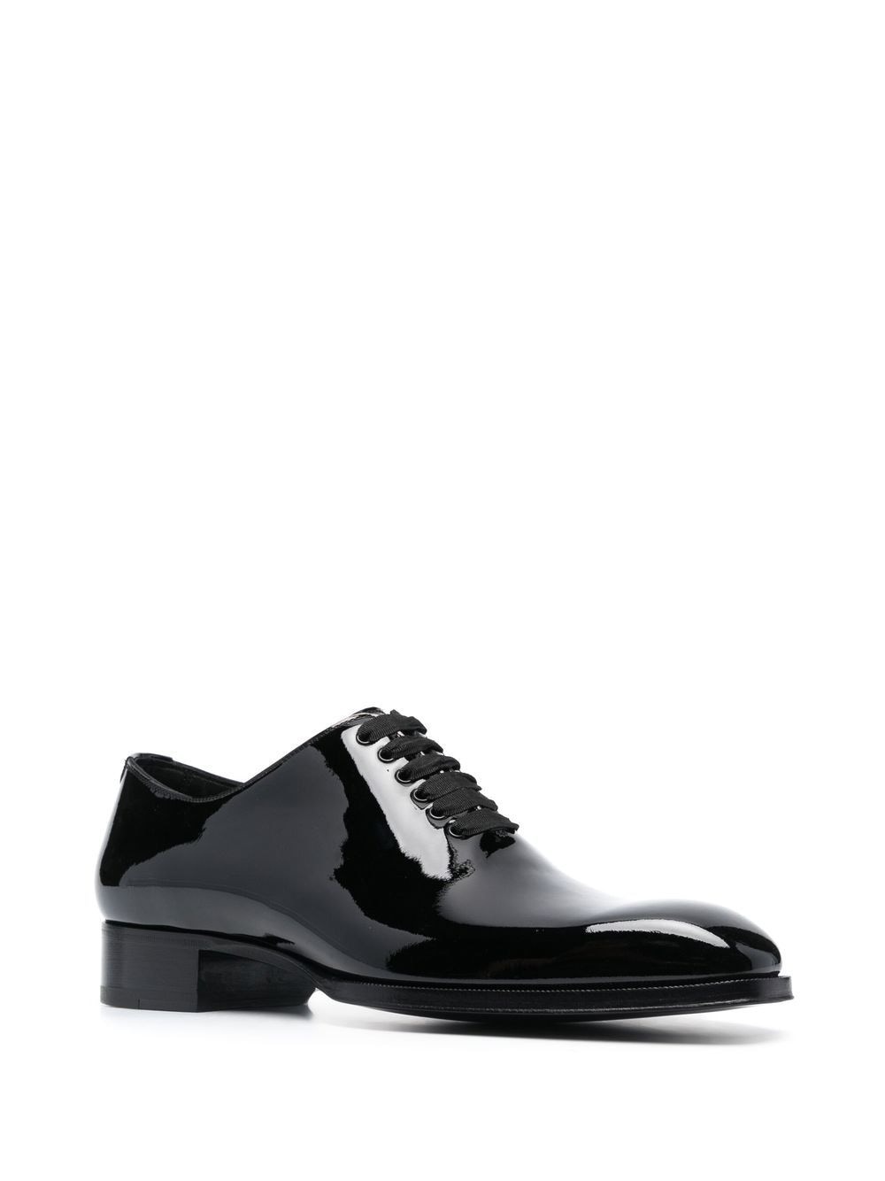 patent-finish oxford shoes - 2