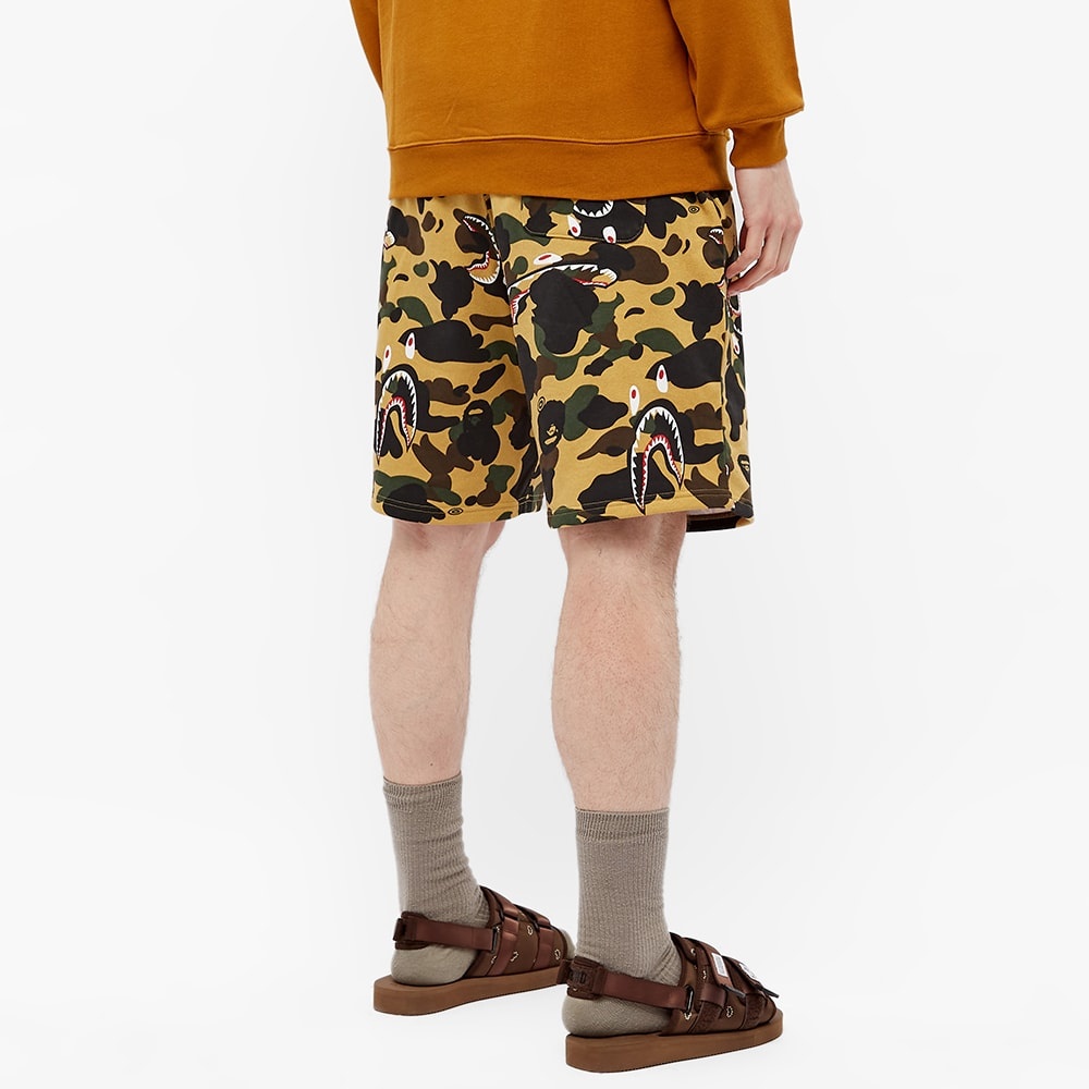 A Bathing Ape Shark 1st Camo Wide Short - 5