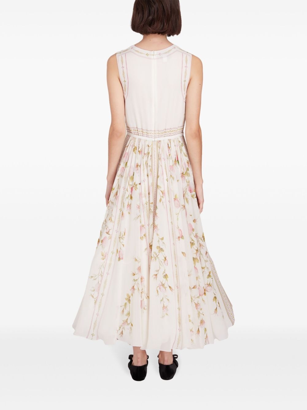 Papier Peint-print long dress - 4