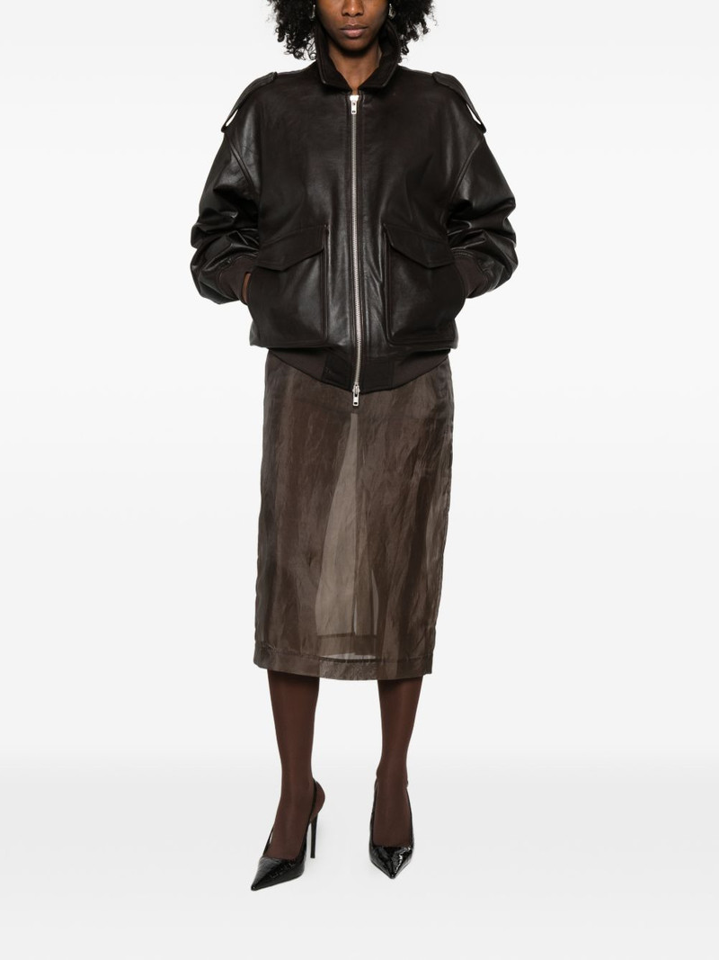 The Frankie Shop flap pocket jacket outlook