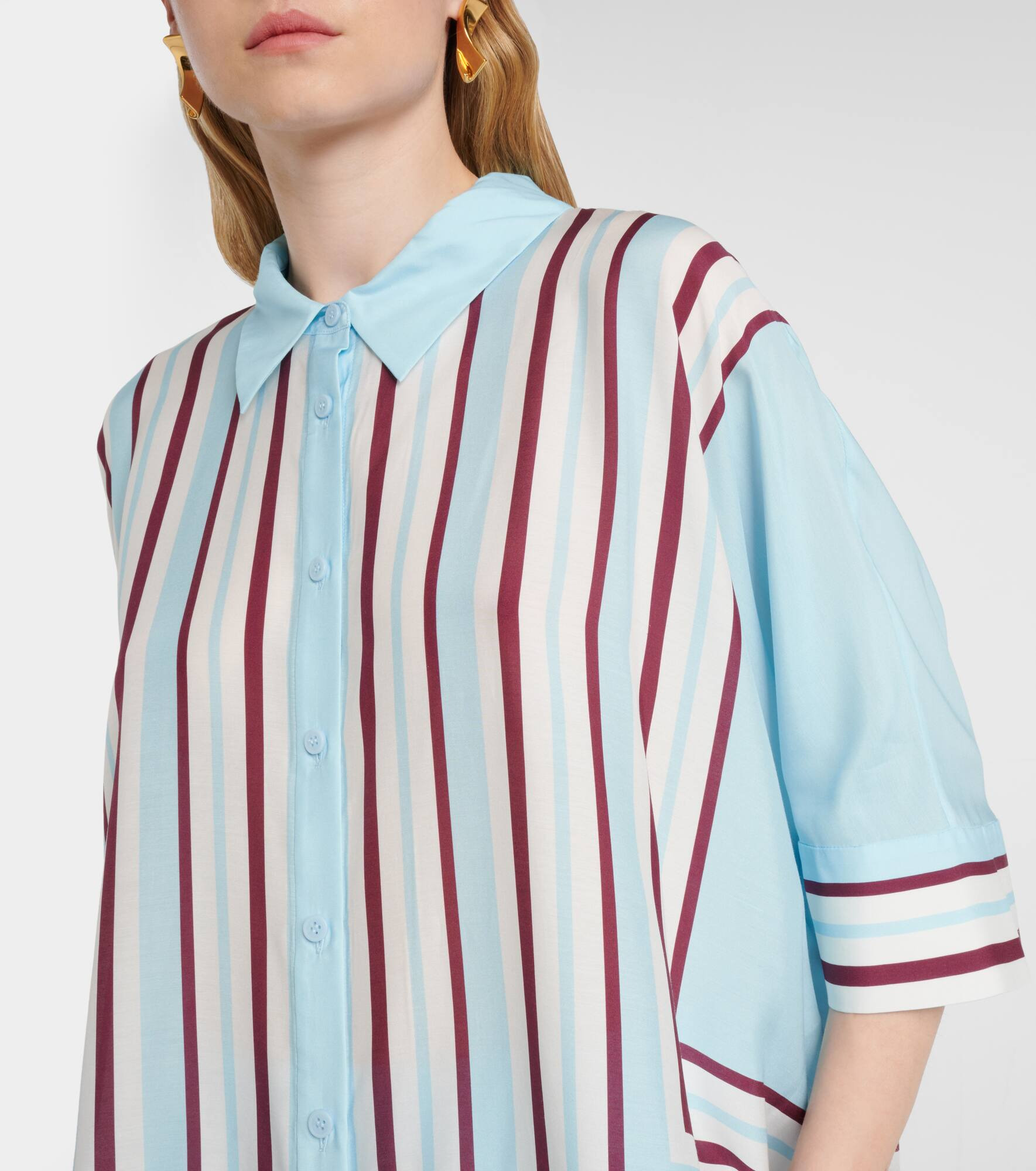 Bowman printed oversized shirt - 4