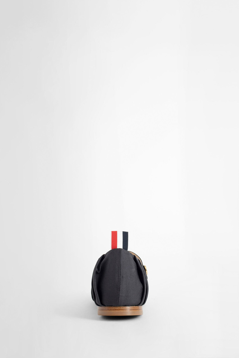 THOM BROWNE WOMAN BLACK FLATS 3