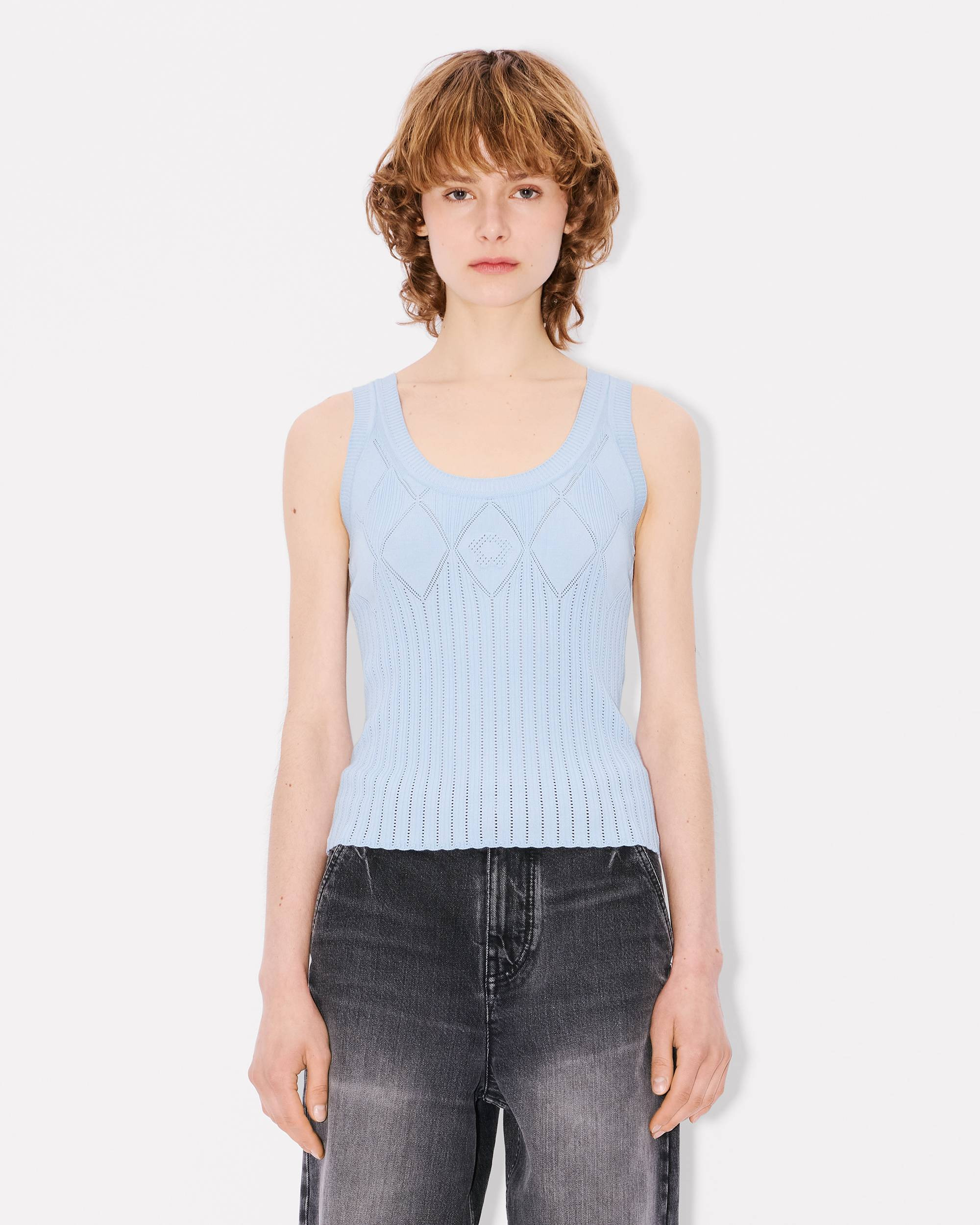 Textured tank top - 3