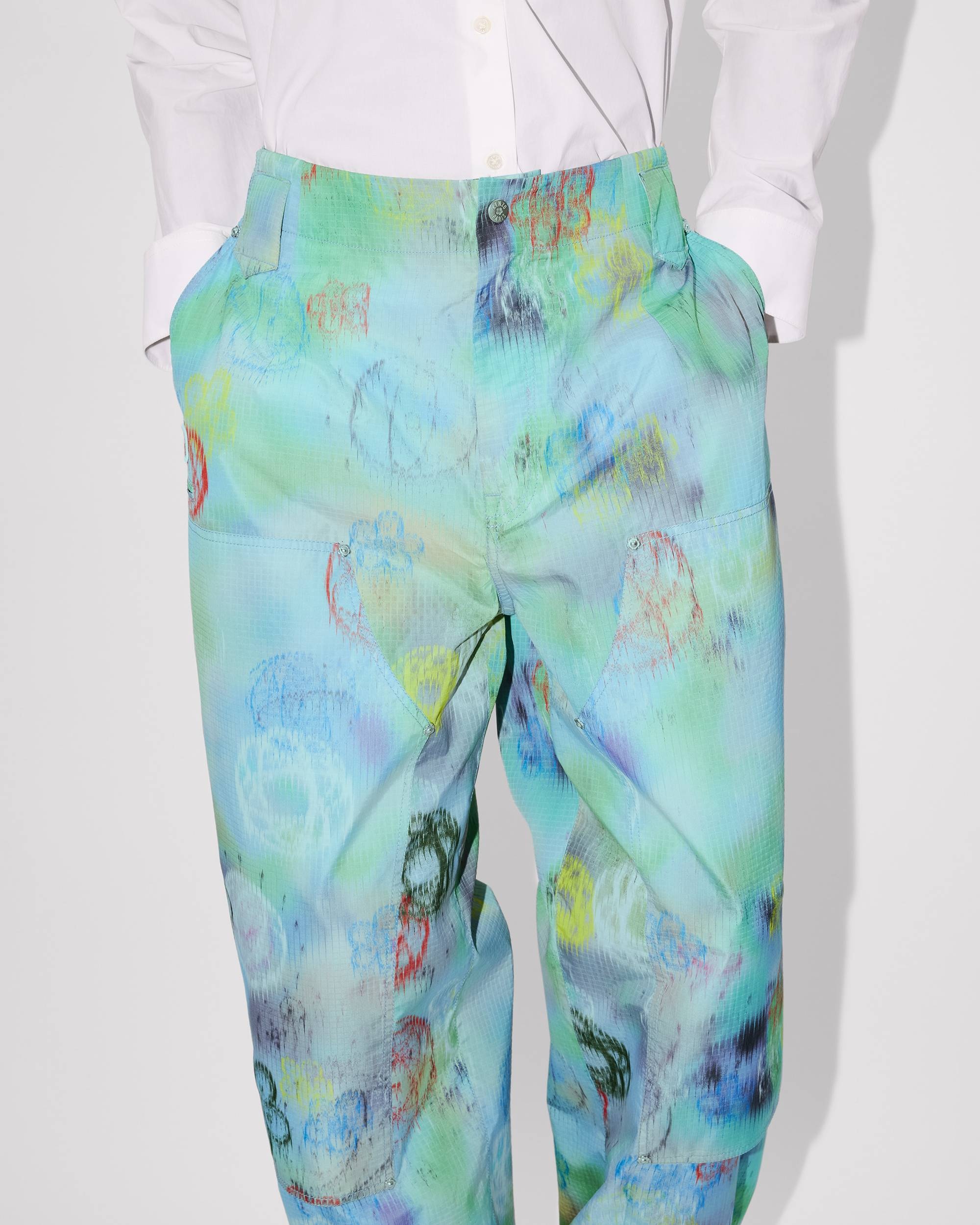 'Kenzo x Futura 2000' double knee pants - 6