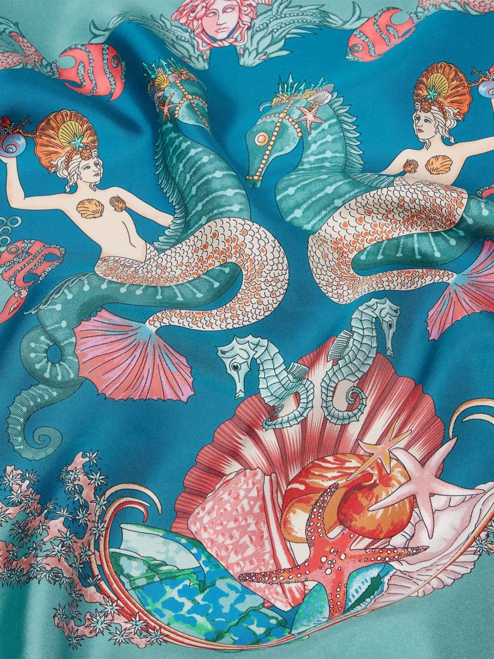 Coral Theatre silk scarf - 2