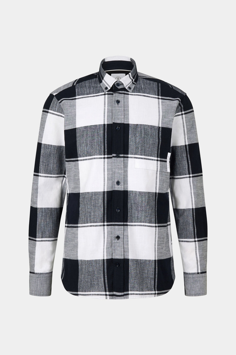 Timt Shirt in Navy blue/White 1