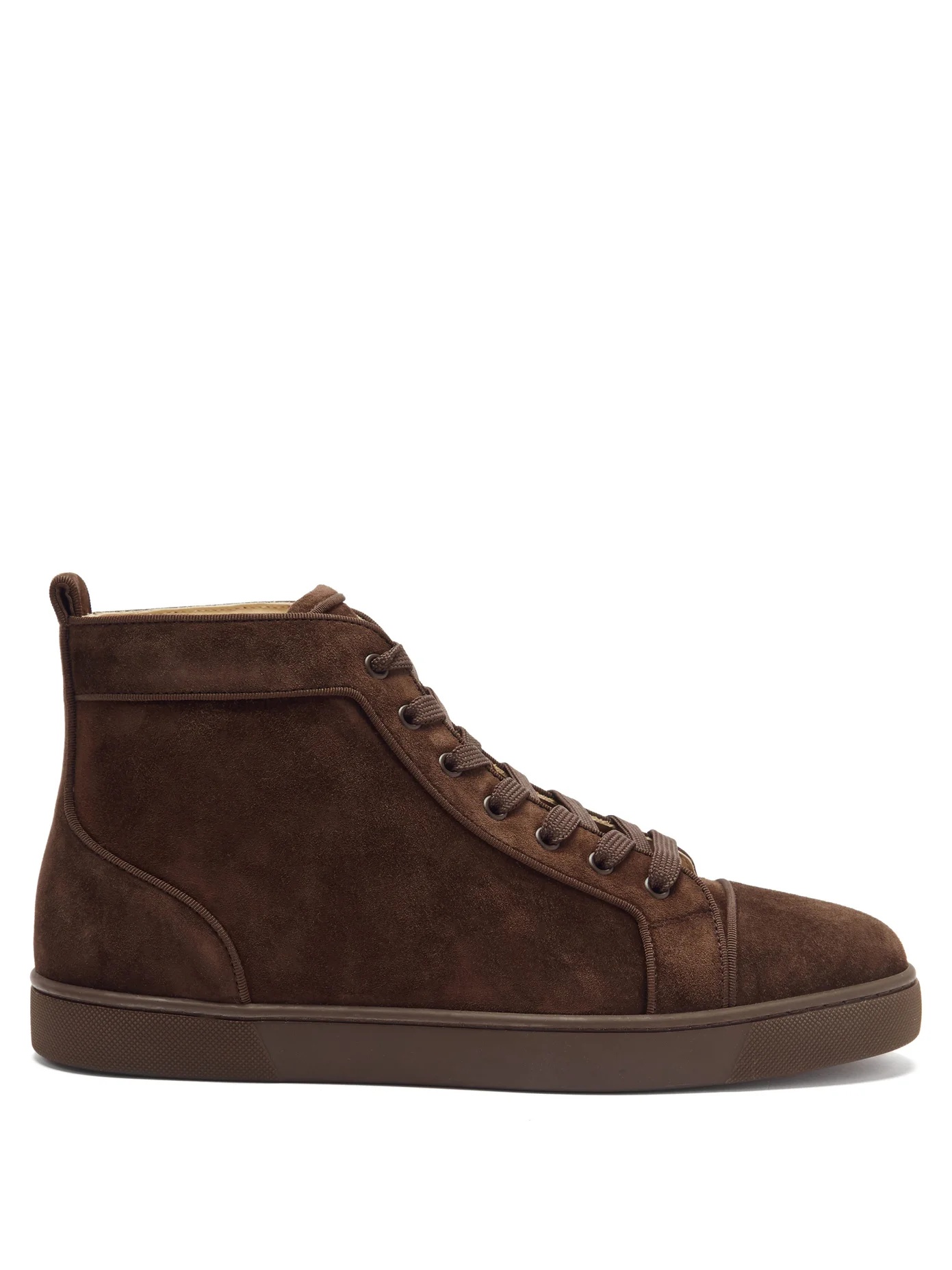 Louis Orlato suede high-top trainers - 1