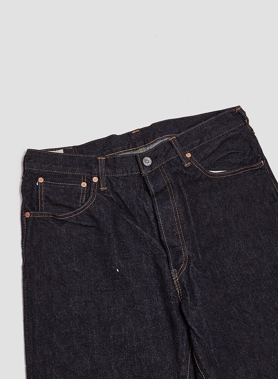 FOB Factory Selvedge Garage Denim 5P Indigo - 2