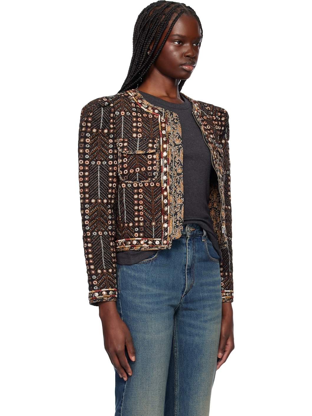 Black Christy Jacket - 2