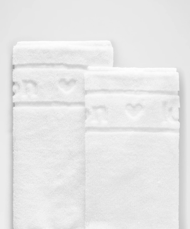 lululemon Unisex Terry Crew Socks outlook