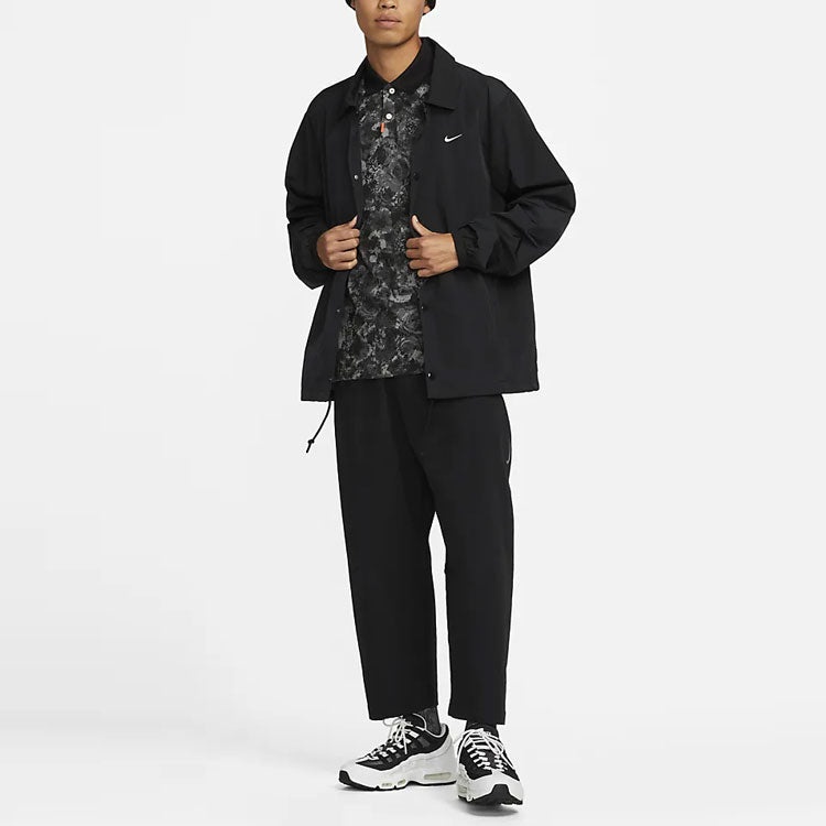Nike Authentics Coach Jacket 'Black' DQ5005-010 - 3