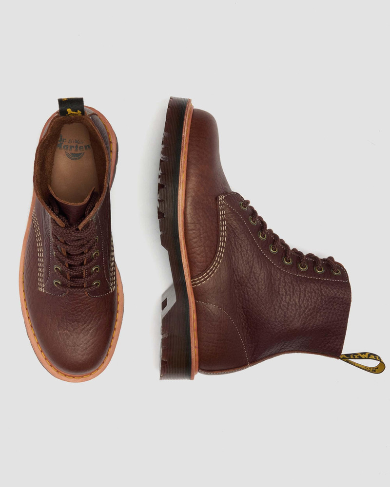 Dr. Martens 1460 Wild Grain Leather Lace Up Boots outlook