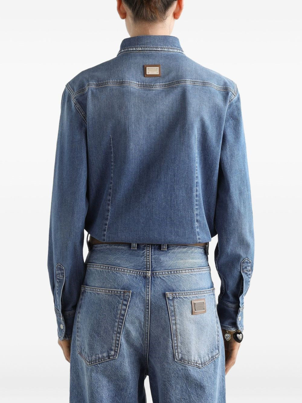 Denim cotton shirt - 2