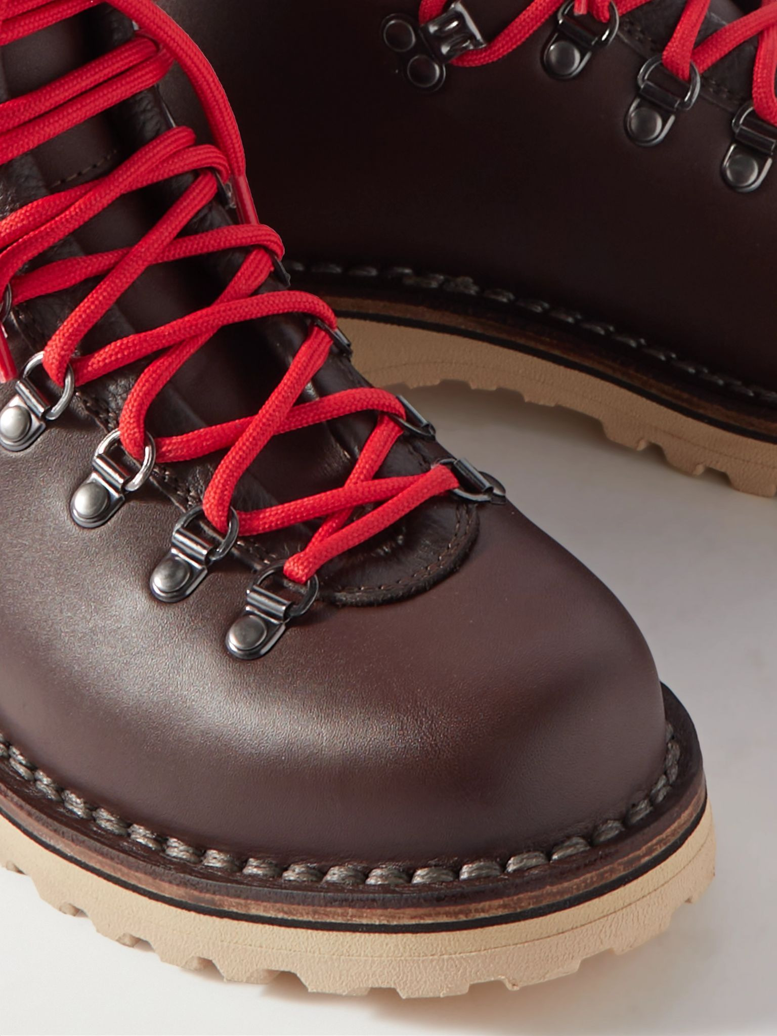 Roccia Vet Leather Hiking Boots Brown - 6