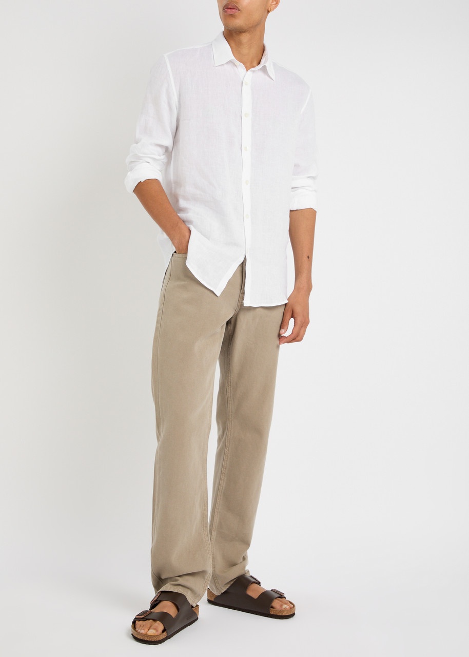 Sunspel Linen Shirt - 4
