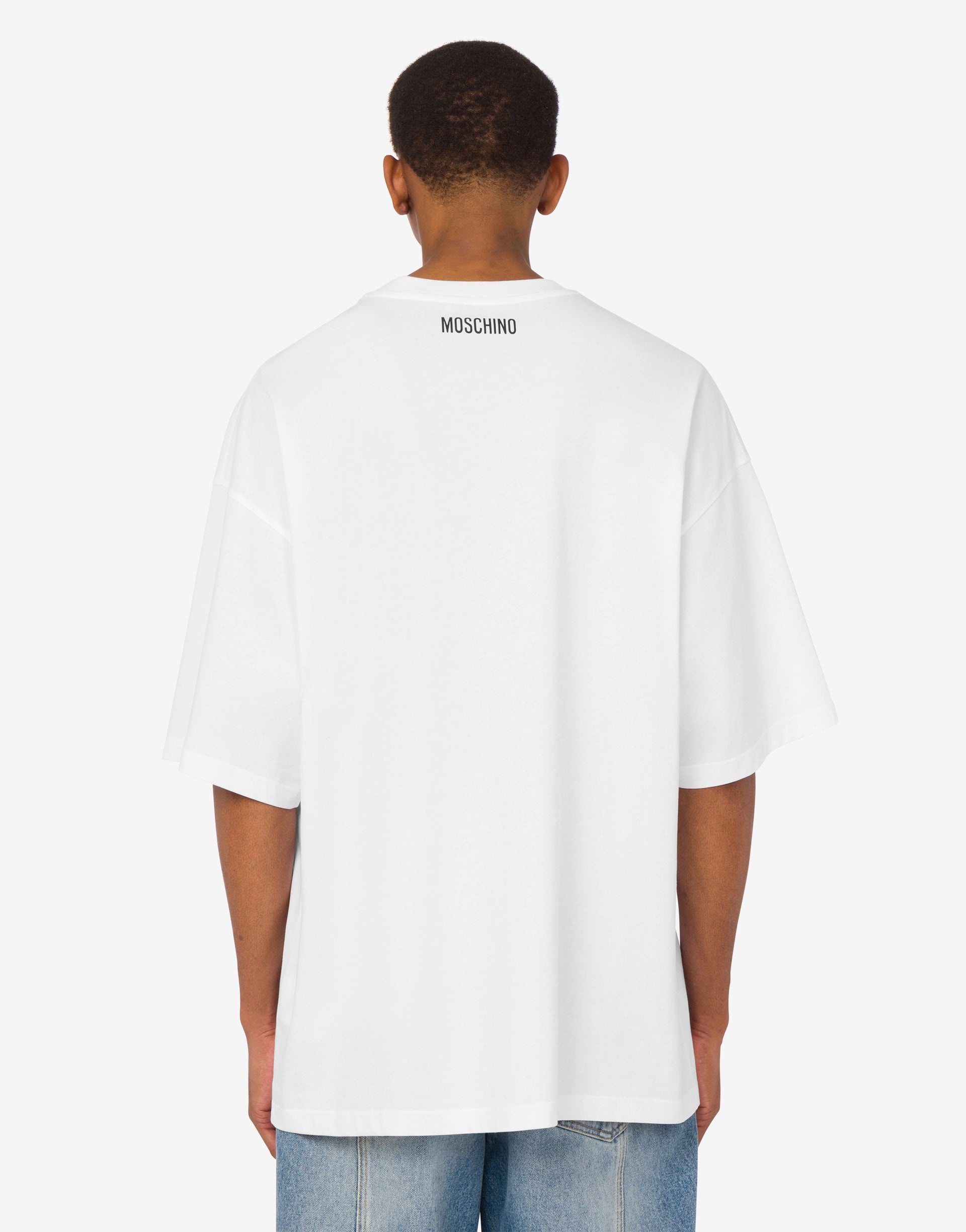 PRINTED ORGANIC COTTON JERSEY T-SHIRT - 3