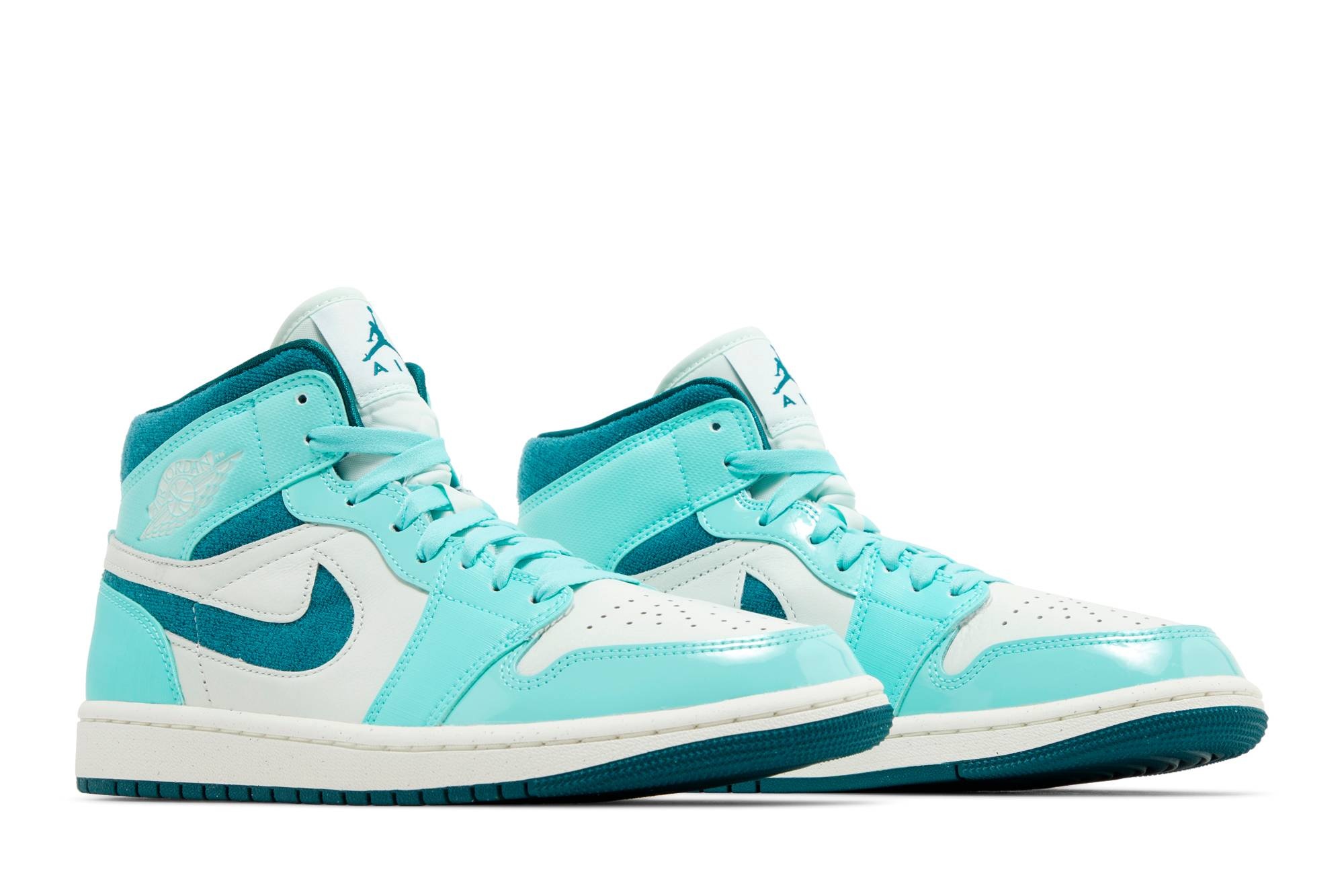 Wmns Air Jordan 1 Mid SE 'Bleached Turquoise' - 8