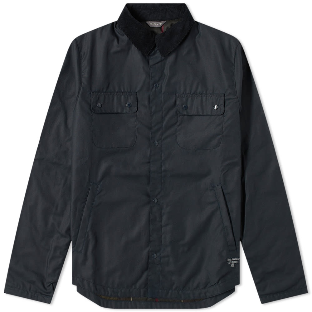 Barbour Beacon Akenside Wax Shirt Jacket - 1