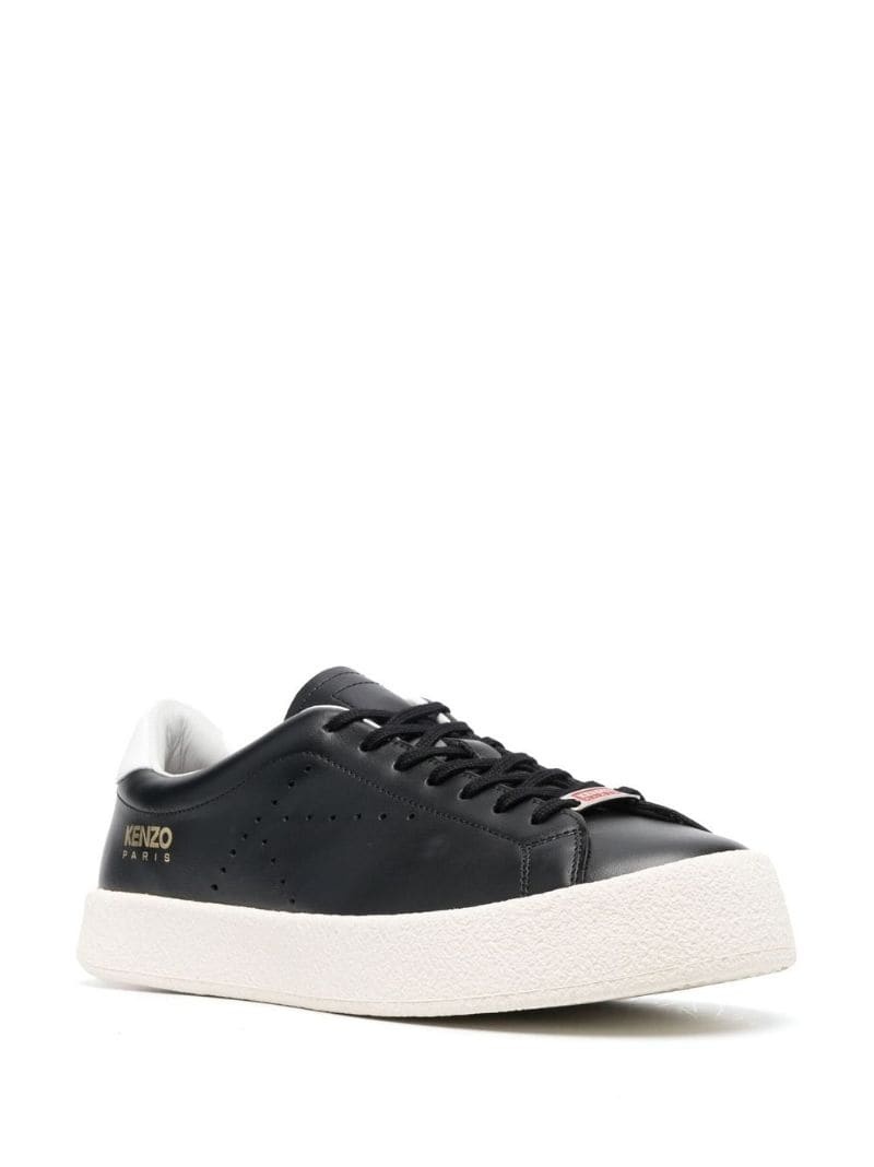 Kenzoswing lace-up leather sneakers - 2