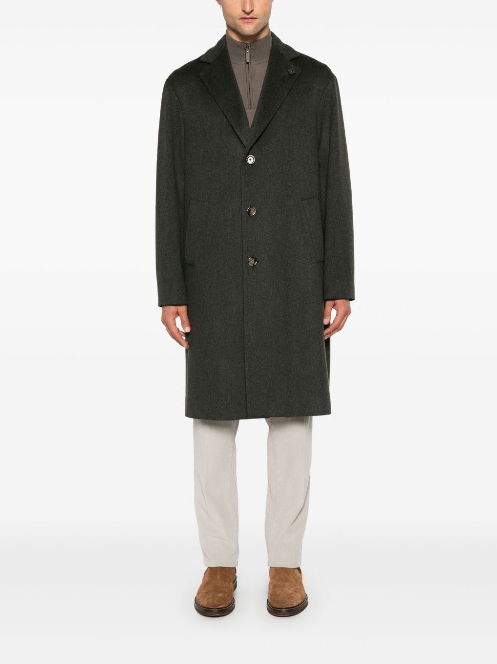 virgin wool coat - 2