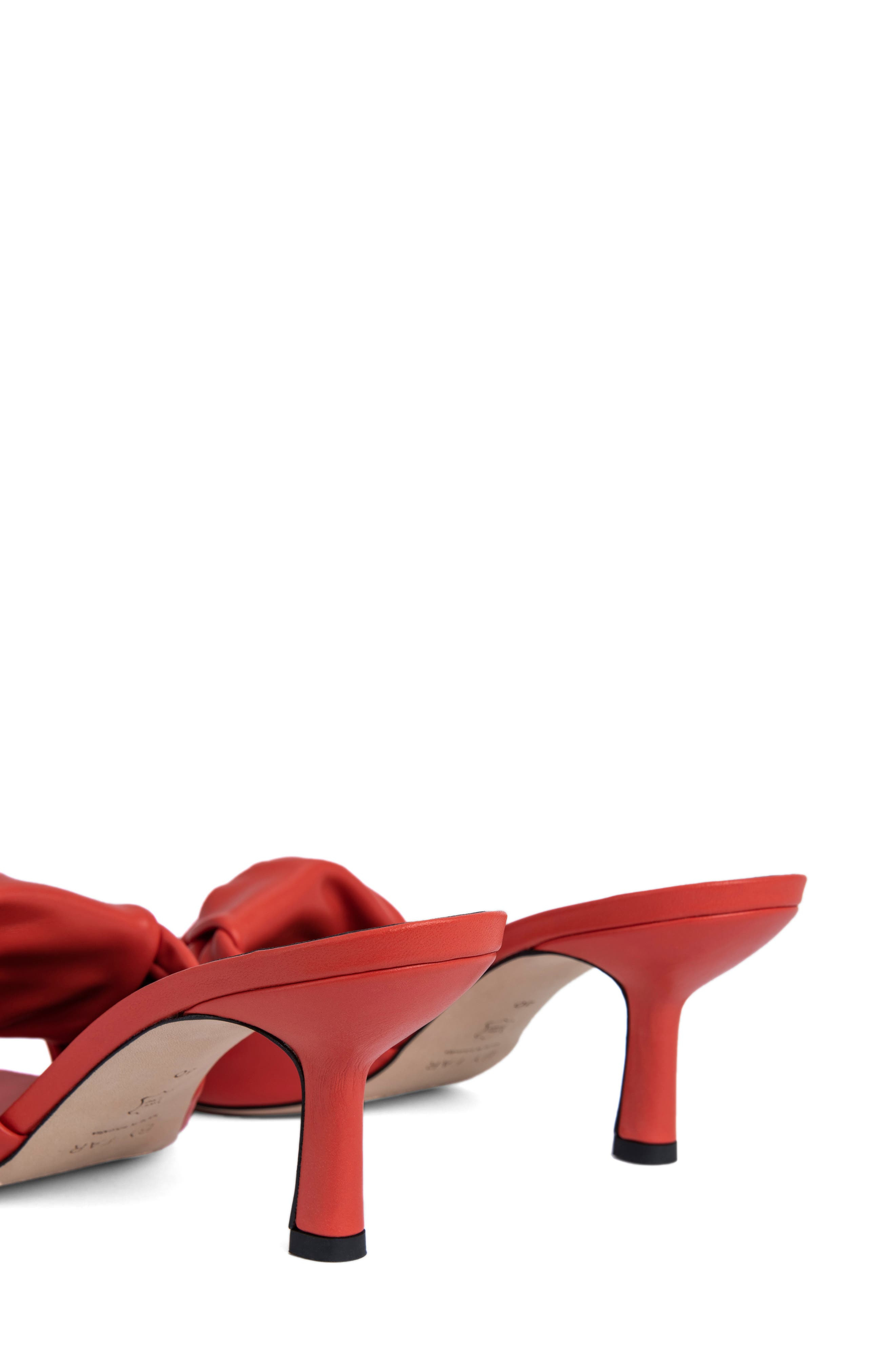 By Far Lana Open Toe Mule in Scarlet at Nordstrom - 2