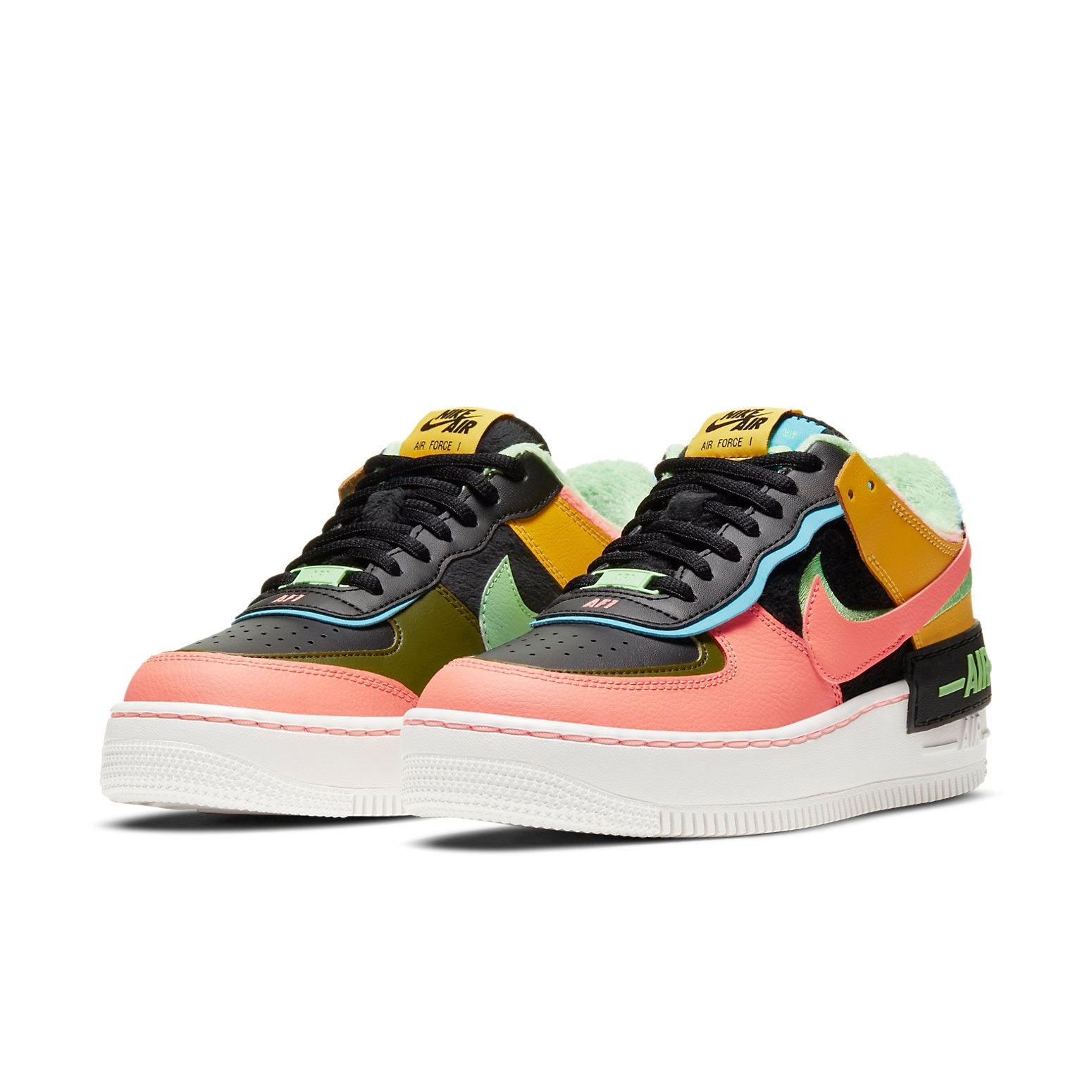 (WMNS) Nike Air Force 1 Shadow SE 'Solar Flare Atomic Pink' CT1985-700 - 3