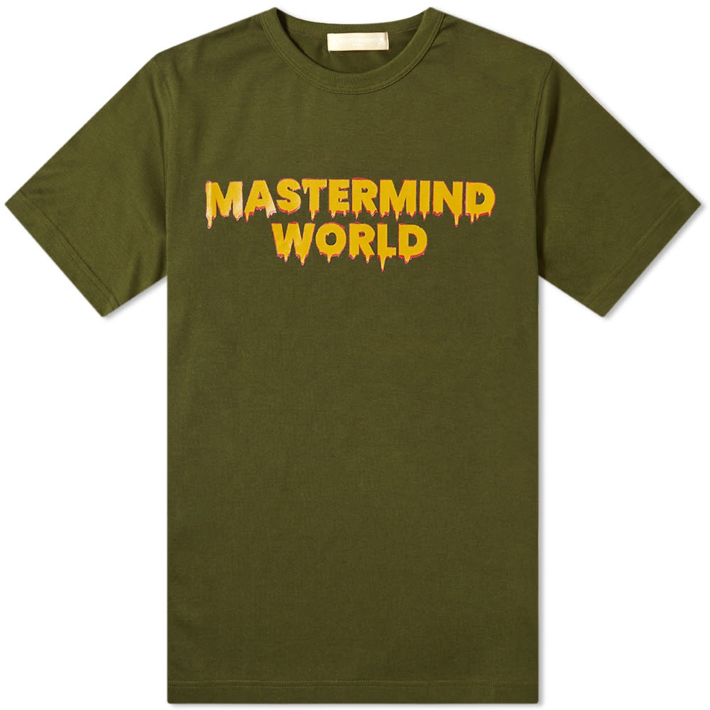 MASTERMIND WORLD Drip Logo Skull Tee - 1