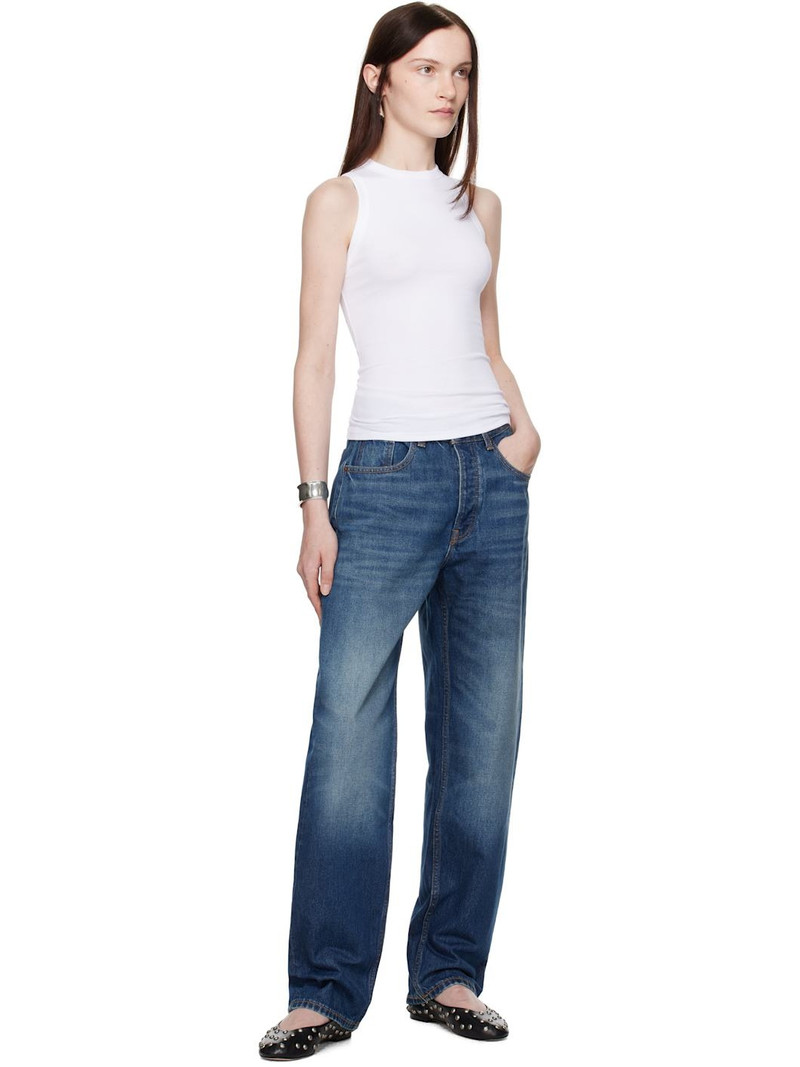 AYA MUSE Blue Baggy Jeans outlook