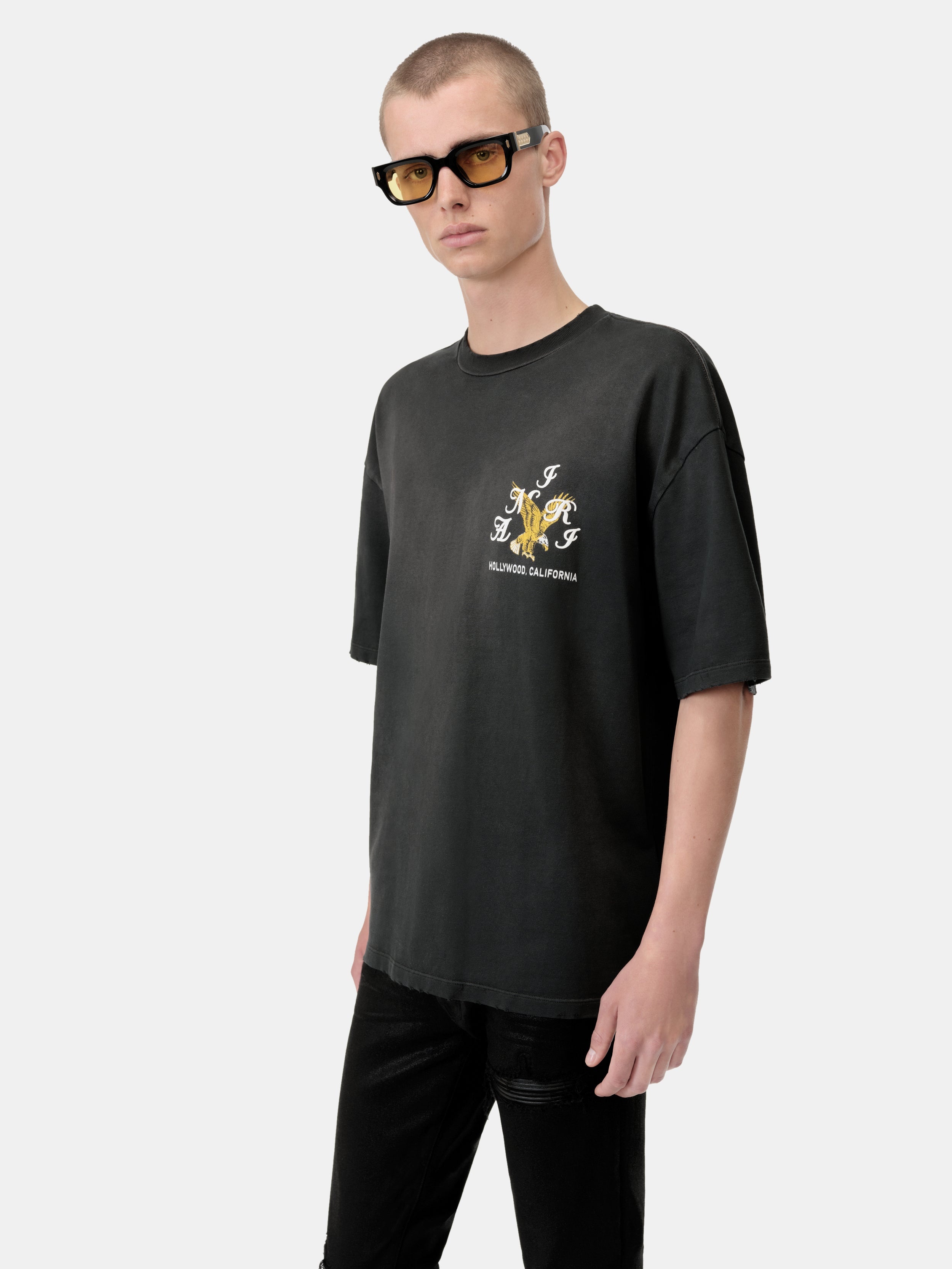AMIRI EAGLE OVERSIZED TEE - 5