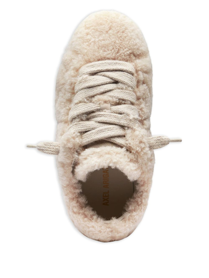 Tact shearling-effect sneakers 4