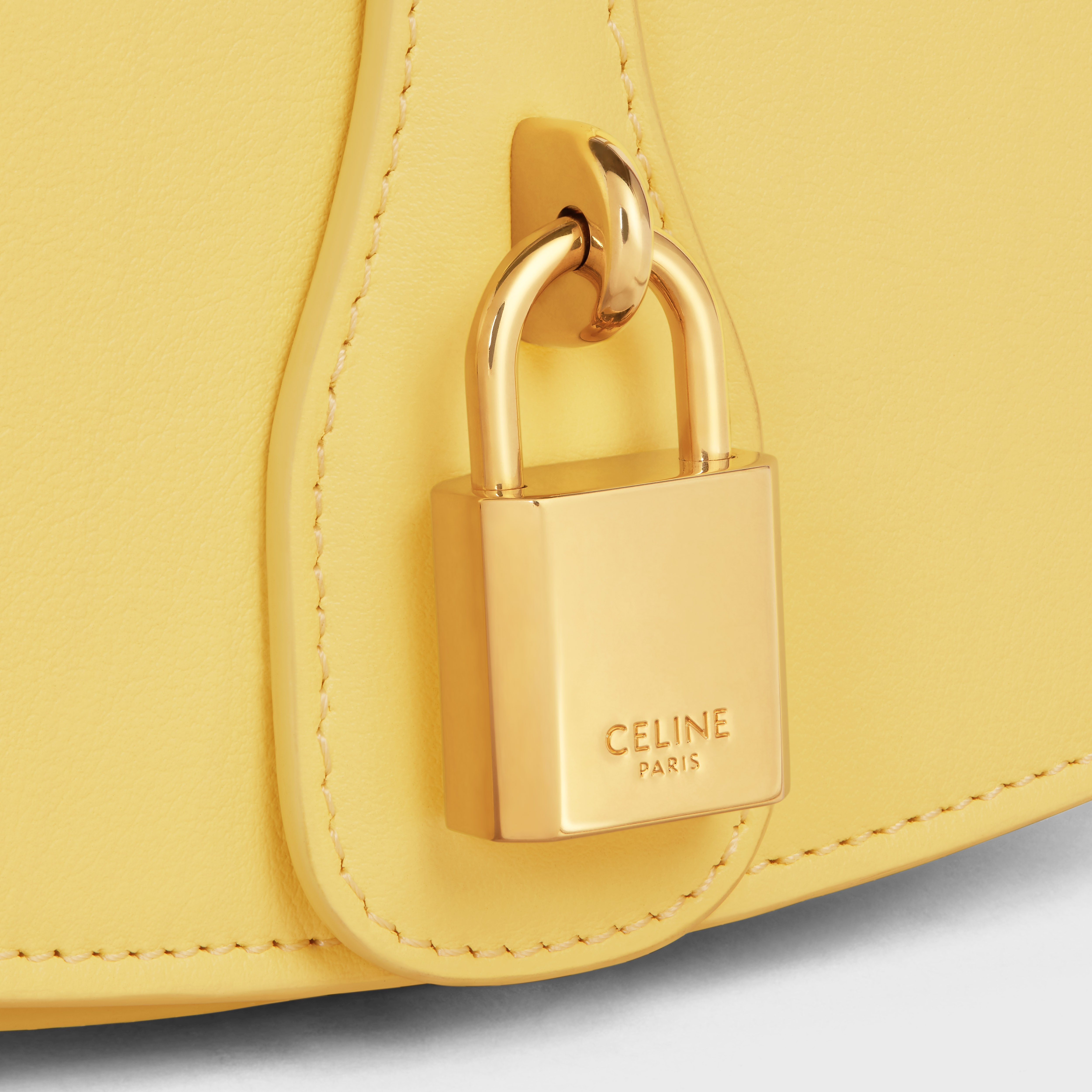 CLUTCH ON STRAP in Smooth calfskin - 5