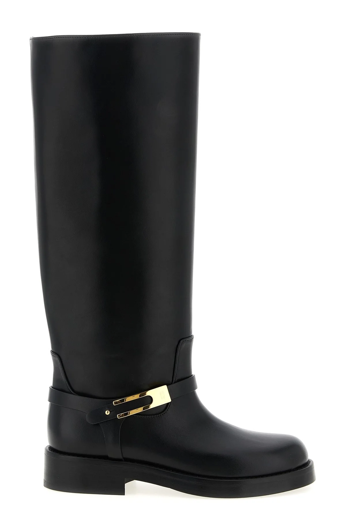 Logo strap boots - 1