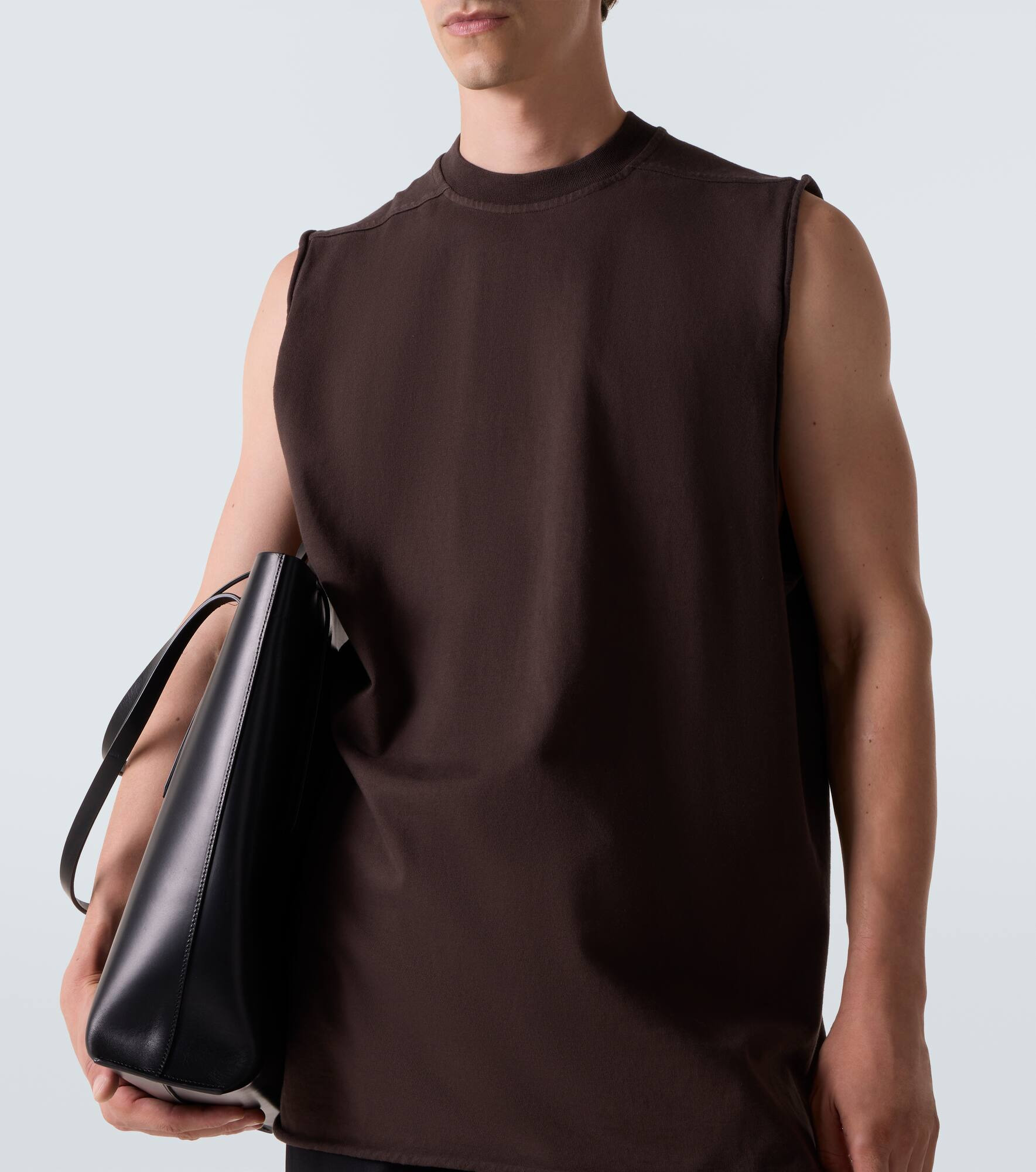Jumbo cotton jersey tank top - 5