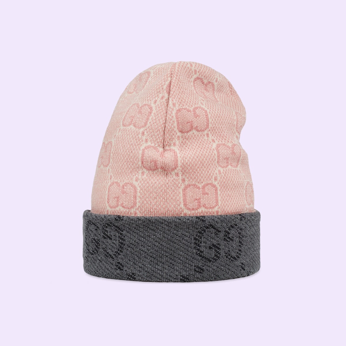 Reversible GG wool hat - 6