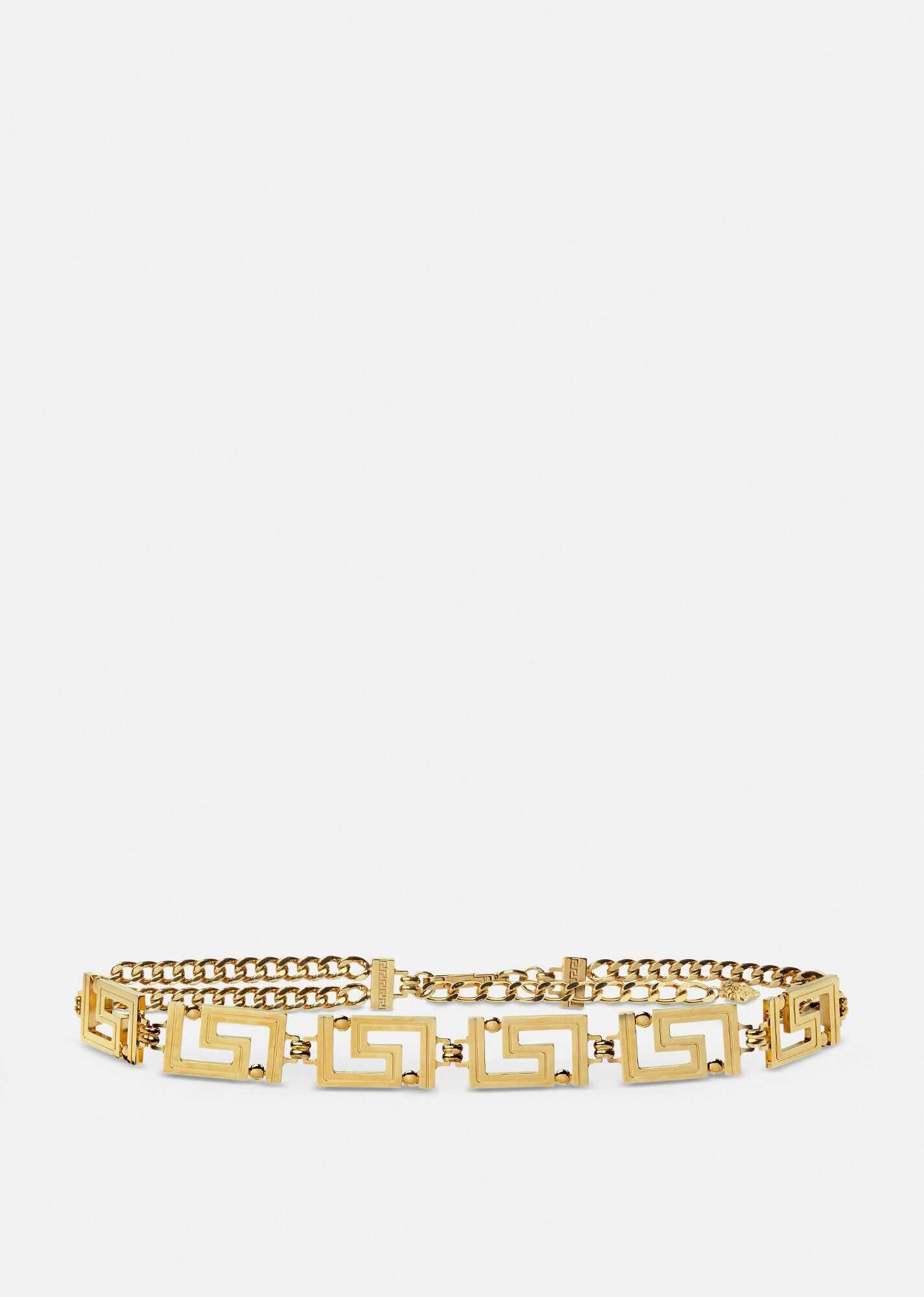 VERSACE Greca Goddess Chain Belt | REVERSIBLE