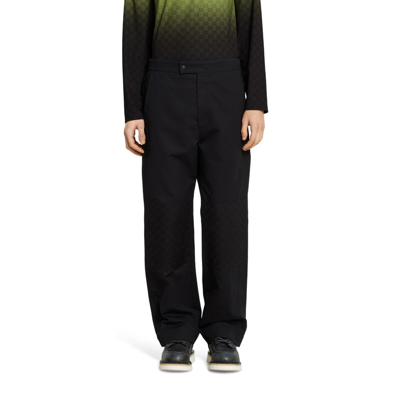 Cotton ripstop pant with canvas insert 3