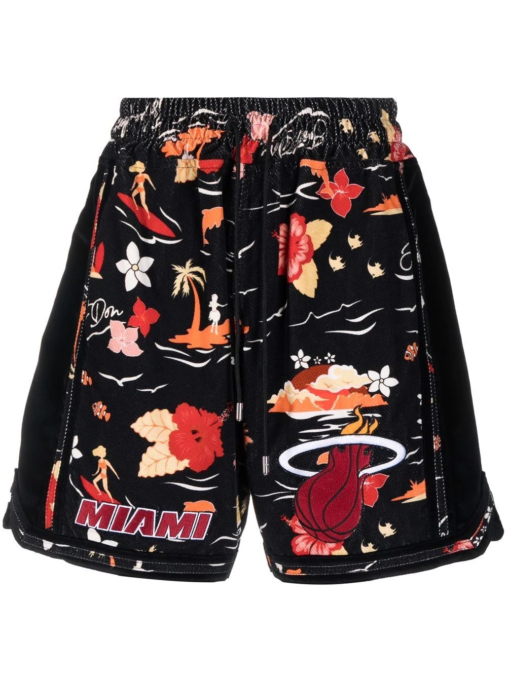 Miami graphic-print shorts - 1