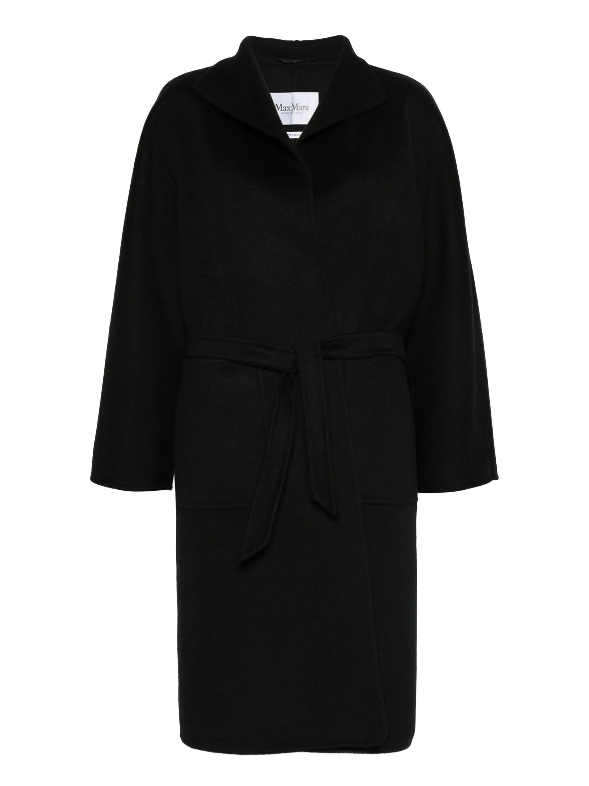 Max Mara Belted Wrap Cashmere Coat - 1
