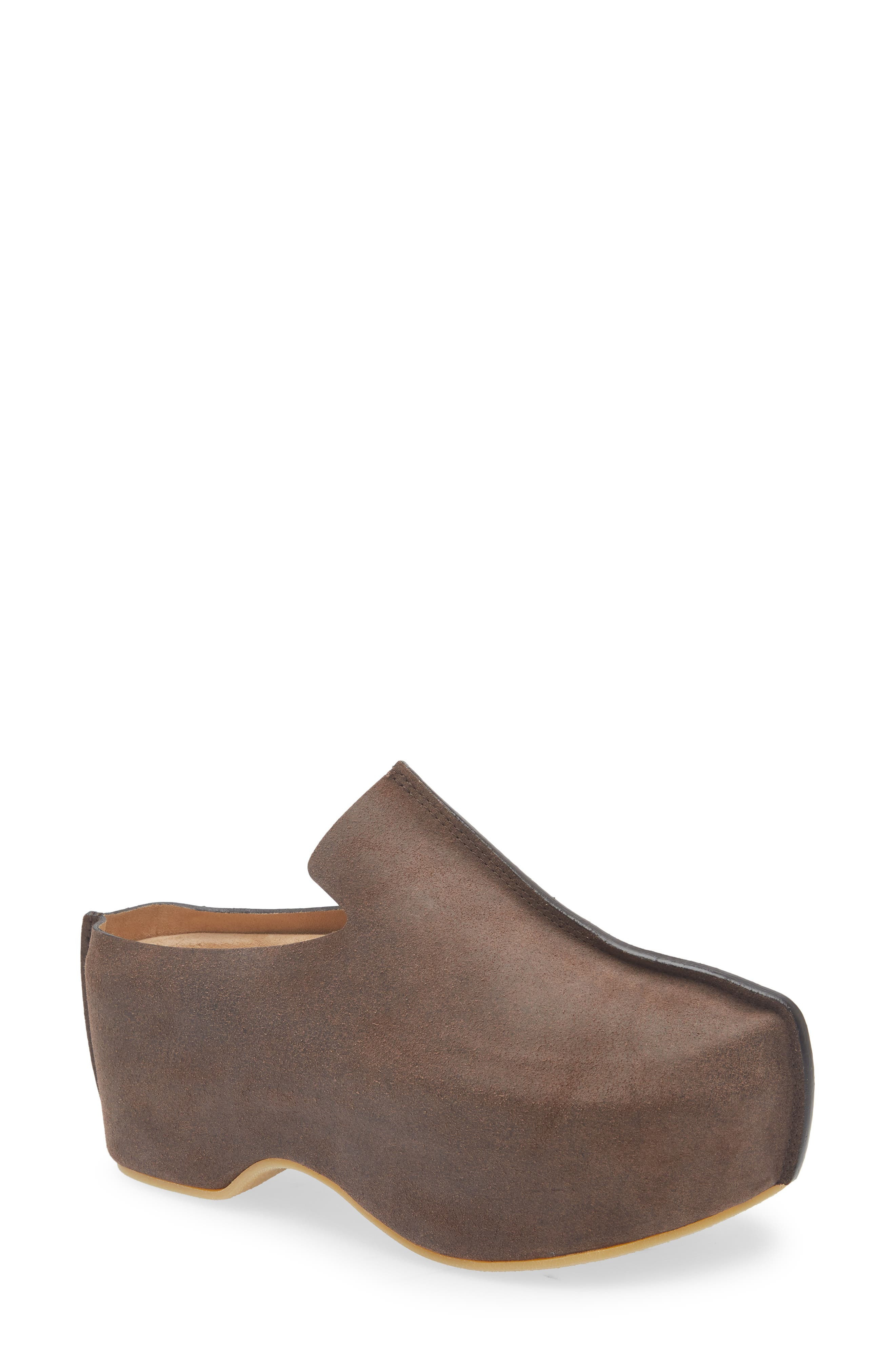 JW Anderson Platform Clog in Deep Walnut 631 at Nordstrom - 1