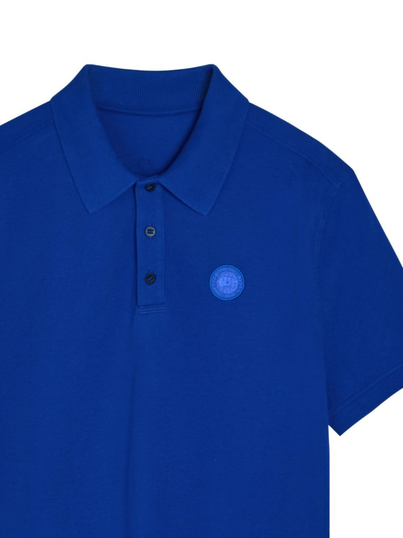 Canada Goose Beckley logo-patch polo shirt outlook
